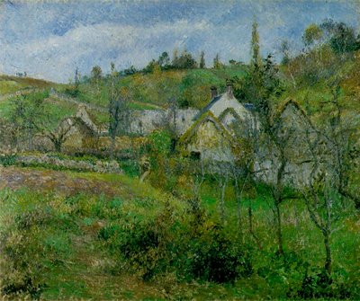 The Valhermeil, Near Pontoise by Camille Jacob Pissarro