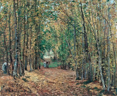 The Woods at Marly by Camille Jacob Pissarro