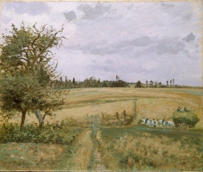 Landscape at Pontoise by Camille Pissarro