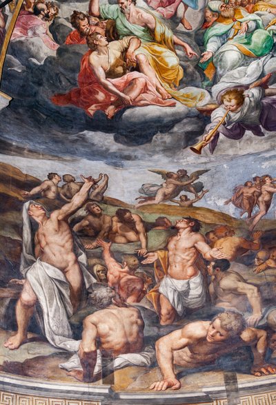 Last Judgement (detail) by Camillo Procaccini