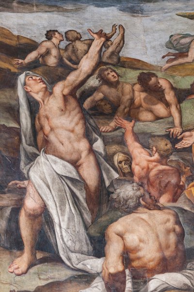 Last Judgement (detail) by Camillo Procaccini