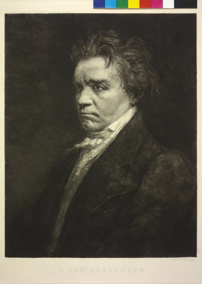 Ludwig van Beethoven by Carel Lodewijk Hansen