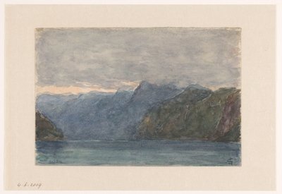 Lake Uri by Carel Nicolaas Storm van 