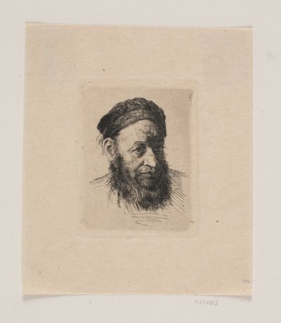 Head of an Old Sailor by Carl Bloch