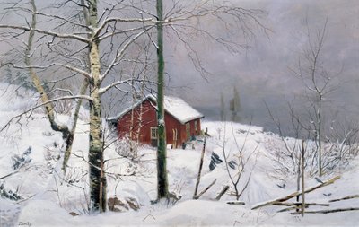A smallholding by Carl Edvard Diriks
