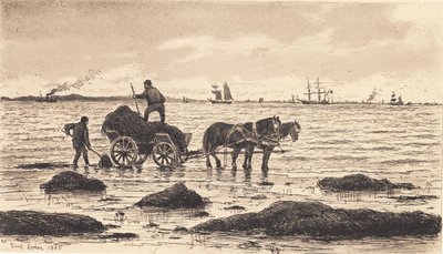 Farmers Driving Seaweed by Carl Locher