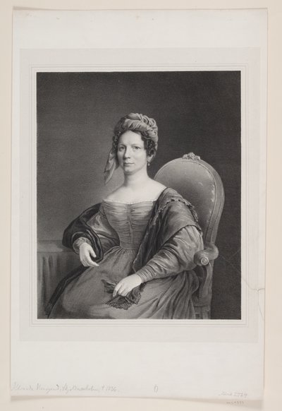 Elisabeth Hendrine de Neergaard by Carl Muller