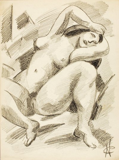 Female Nude by Carl Newman