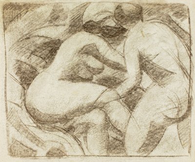 Two Nudes by Carl Newman