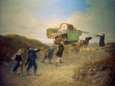Traveling Comedians by Carl Spitzweg