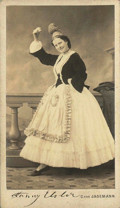 Fanny Elßler, 1870 by Carl von Jagemann