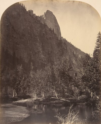 River View, Sentinel, 3270 Feet by Carleton Emmons Watkins