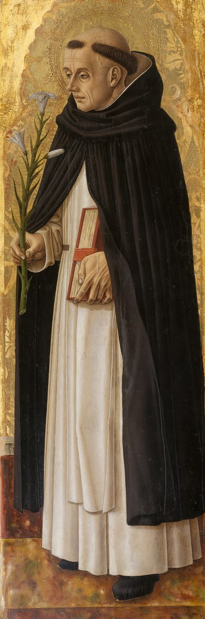 Saint Dominic, 1472 by Carlo Crivelli