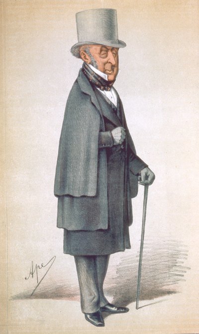 Roderick Impey Murchison, Scottish geologist, 1870 by Carlo Pellegrini