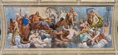 Gathering of the Gods of Olympus by Carlo Santner