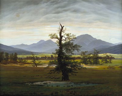 The Lonely Tree by Caspar David Friedrich