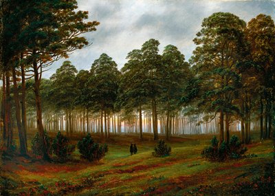 Evening by Caspar David Friedrich