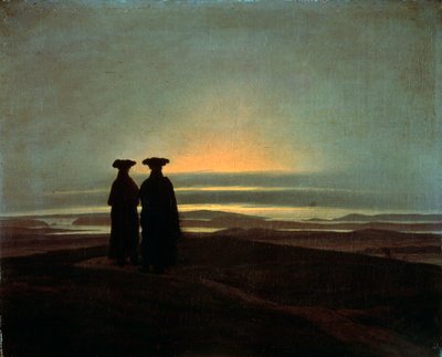 Sunset Brothers by Caspar David Friedrich