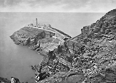 South Stack Lighthouse, Holyhead, c1896 by Catherall and Pritchard