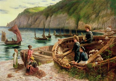On the Beach by Catherine Heuffer