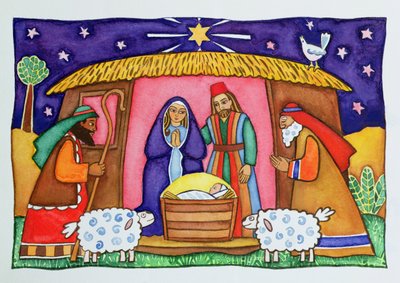 Nativity Scene by Cathy Baxter