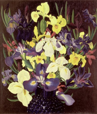 Group of Irises by Cedric Morris