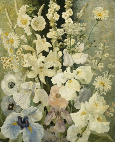White Flowers by Cedric Morris