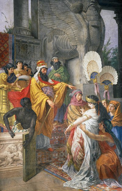 Esther and Ahasuerus by Cesare Mariani