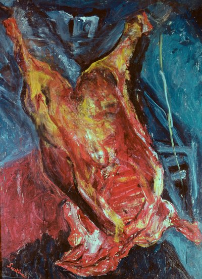 Beef Carcass by Chaim Soutine