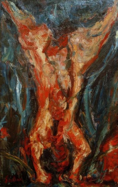 The Flayed Calf by Chaim Soutine