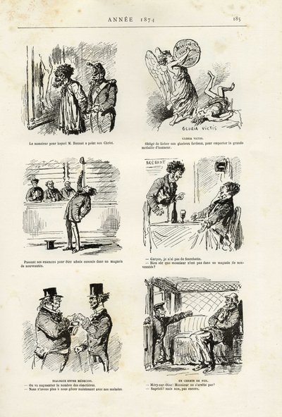 Parisian Chronicle (Cham) by Amédée de Noé
