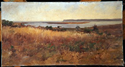 Point Loma from Logan Heights by Charles Arthur Fries