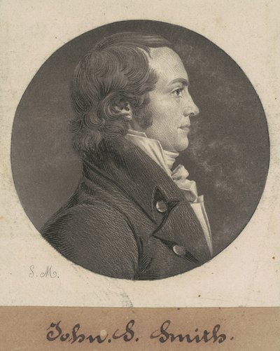 Alexander Smyth by Charles B. J. Févret de Saint Mémin