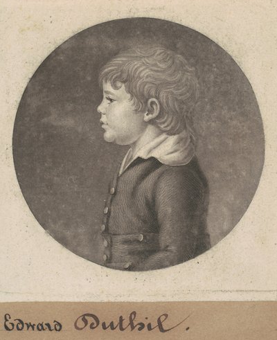 Edward Dutilh by Charles B. J. Févret de Saint Mémin