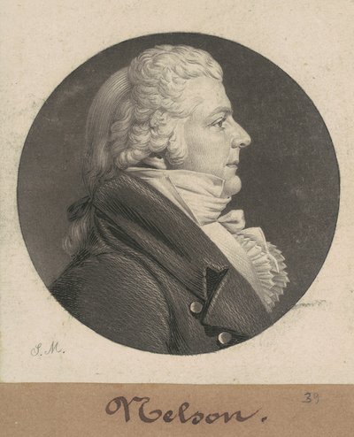 Hugh Nelson by Charles B. J. Févret de Saint Mémin