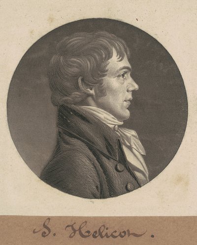 J. Ellicott by Charles B. J. Févret de Saint Mémin