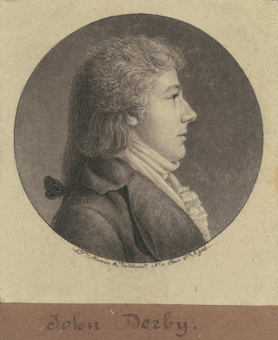 John Derby by Charles B. J. Févret de Saint Mémin