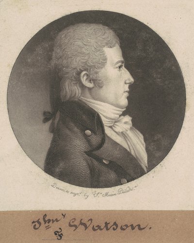 John Watson by Charles B. J. Févret de Saint Mémin