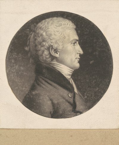 Meriwether Lewis by Charles B. J. Févret de Saint Mémin