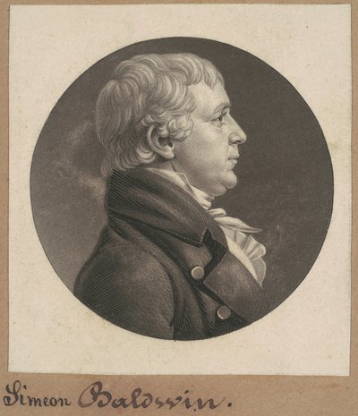 Simeon Baldwin by Charles B. J. Févret de Saint Mémin