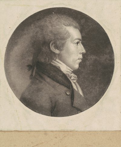 Unidentified Man by Charles B. J. Févret de Saint Mémin