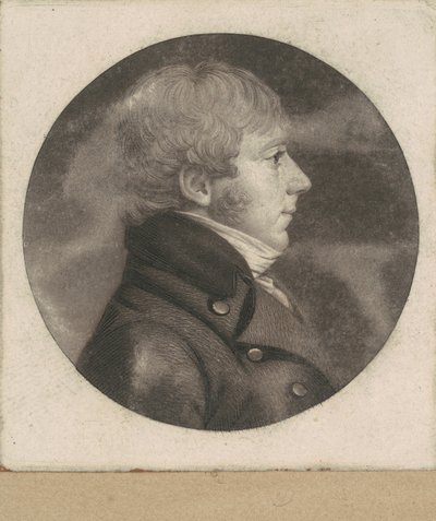 Unidentified Man by Charles B. J. Févret de Saint Mémin