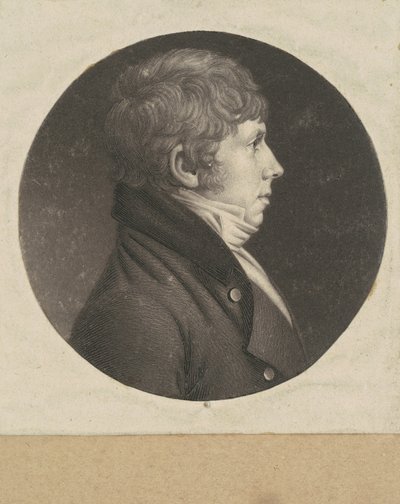 Unidentified Man by Charles B. J. Févret de Saint Mémin