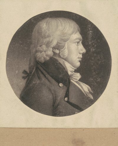 Unidentified Man by Charles B. J. Févret de Saint Mémin