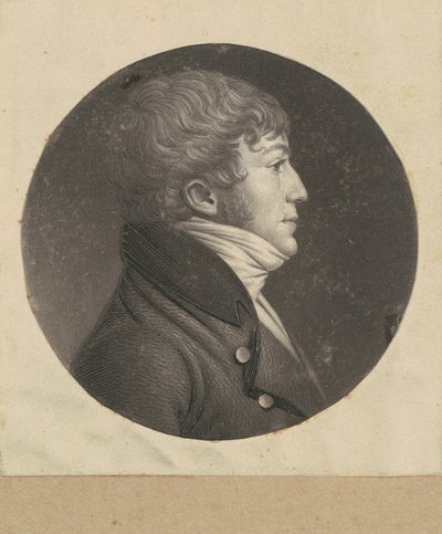 Unidentified Man by Charles B. J. Févret de Saint Mémin