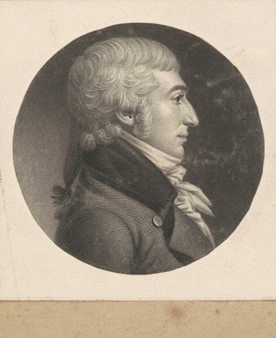 Unidentified Man by Charles B. J. Févret de Saint Mémin