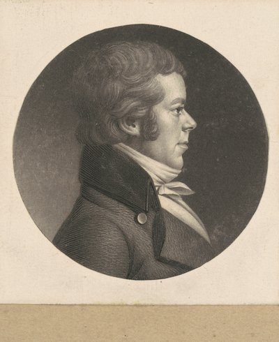 Unidentified Man by Charles B. J. Févret de Saint Mémin