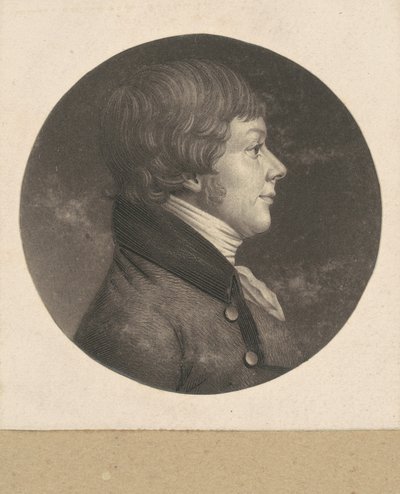 Unidentified Man by Charles B. J. Févret de Saint Mémin