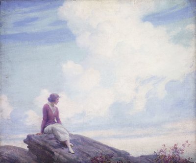 The Pink Cloud by Charles Courtney Curran