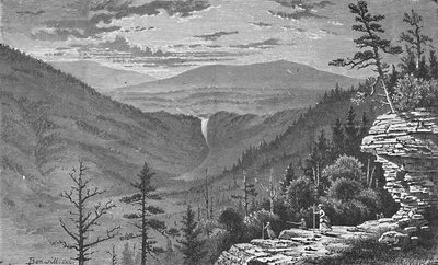 Sunset Rock, Catskill Mountains, 1883 by Charles E. H. Bonwill